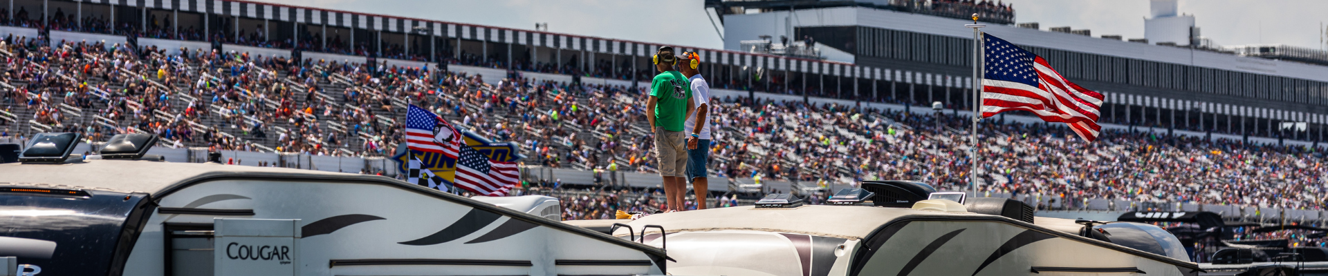 NASCAR CAMPING - Pocono Raceway - The Tricky Triangle